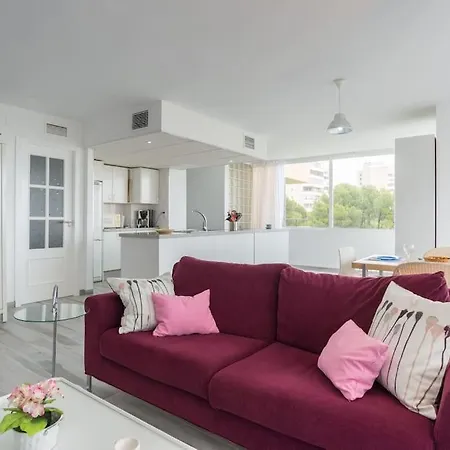 公寓 Playamar Loft, With Pool And Terrace *